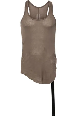 Rick Owens Longline cotton tank top