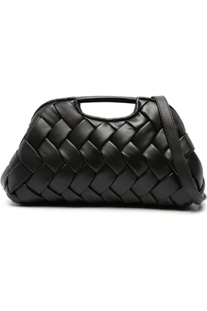 Officine creative Helen 08 woven-leather clutch bag
