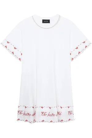 Simone Rocha Bead-embellished T-shirt dress