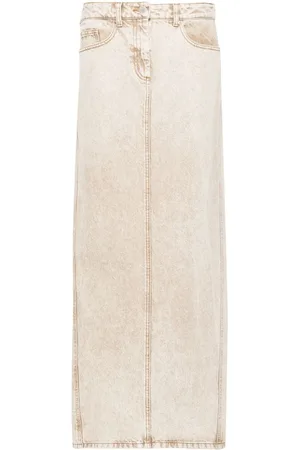 REMAIN Denim maxi skirt