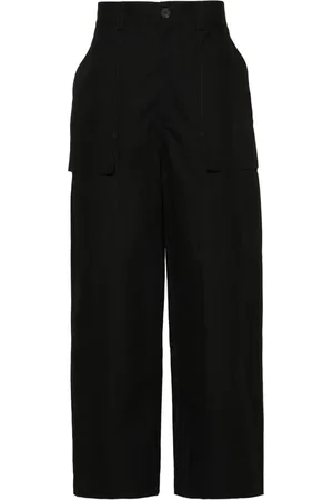 STUDIO NICHOLSON Gabardine tapered trousers