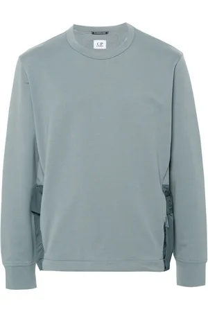 C.P. Company Logo-print jersey sweatshirt