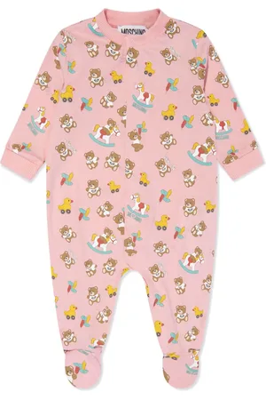 Moschino Graphic-print cotton onesie