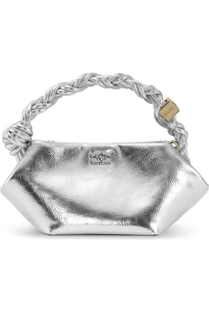 Ganni Mini Bou metallic bag