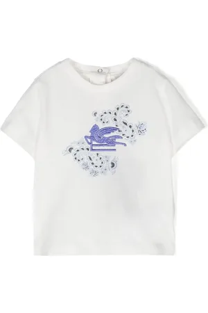Etro Pegaso-motif cotton T-shirt