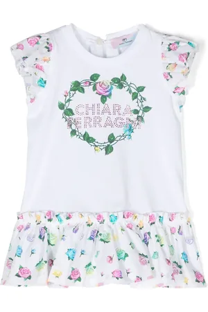 Chiara Ferragni Rhinestone-logo dress