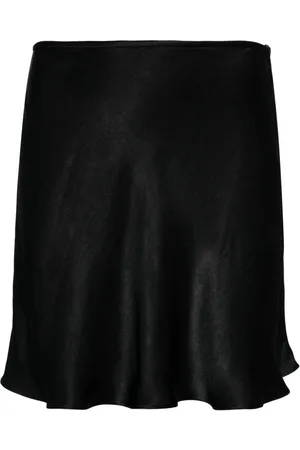 MANURI Low-rise fluted skirt