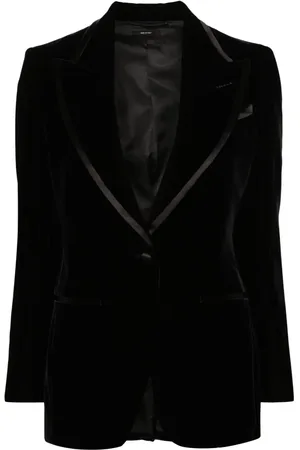 Tom Ford Single-breasted velvet blazer