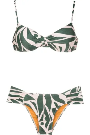 Lygia & Nanny Vitoria abstract-print bikini