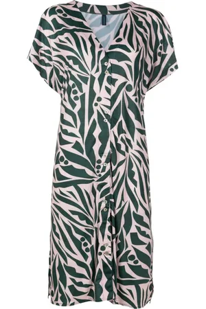 Lygia & Nanny Artemis graphic-print midi dress