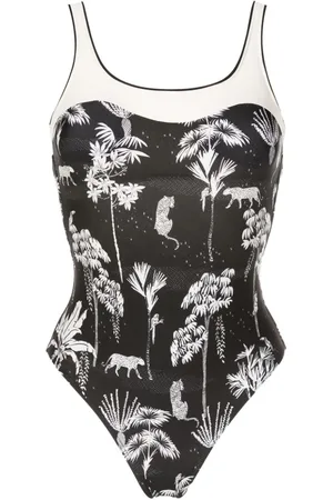 Lygia & Nanny Oceanic graphic-print one-piece