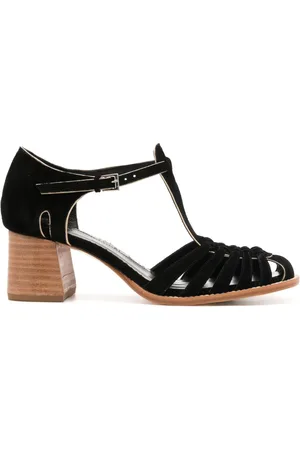 Sarah Chofakian Boheme 40mm caged pumps