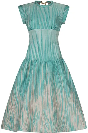 Silvia Tcherassi Conza cloqué-effect dress