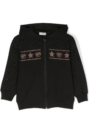 Chiara Ferragni Stud-embellished hooded jacket