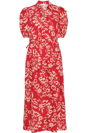 Liu Jo Floral-print cotton maxi dress