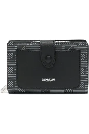 MOREAU Monogram-print leather wallet