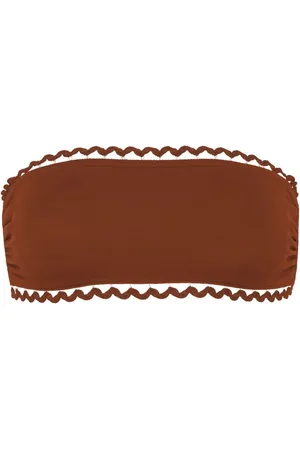 ERES Mix bandeau bikini top