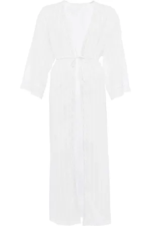ERES Lactée lace-trim maxi robe