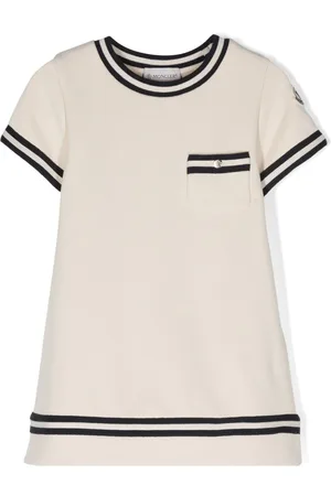 Moncler Logo-appliqué mini dress