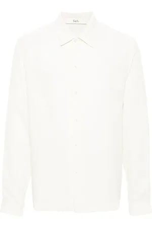 Séfr Crepe long-sleeved shirt