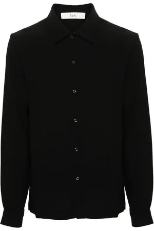 Séfr Crepe long-sleeved shirt