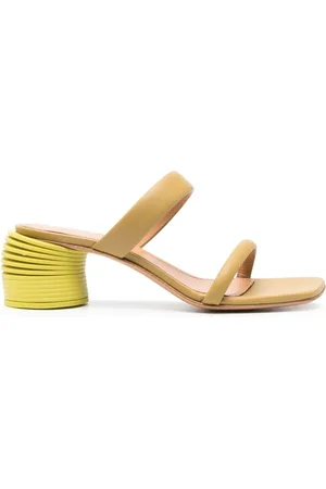 OFF-WHITE Spring 55mm leather mules
