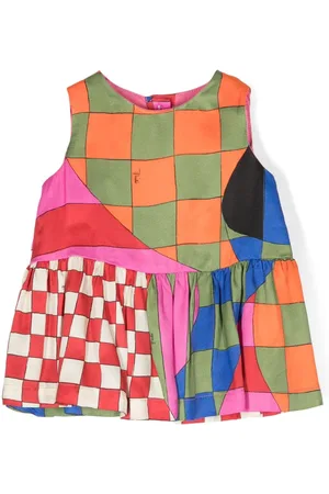 PUCCI Junior Abstract-print dress and bloomers