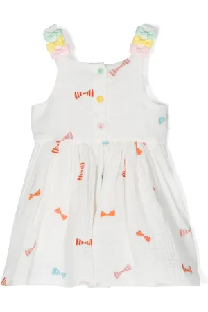 Stella McCartney Bow-embroidered mini dress