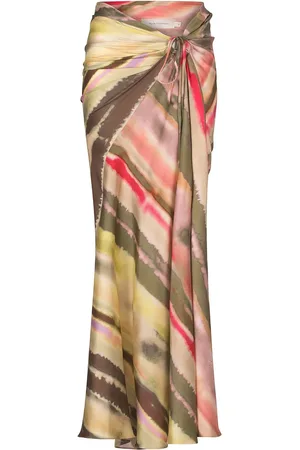 Silvia Tcherassi Ibiza silk maxi skirt