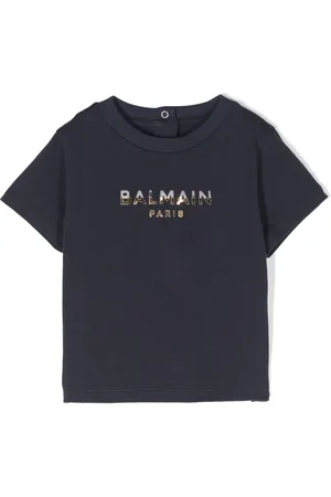 Balmain Logo-appliqué short-sleeve T-shirt