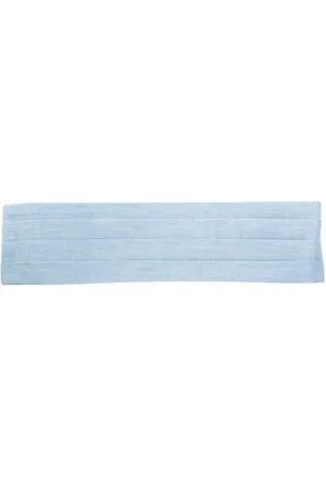 Il gufo Pleated slub cummerbund