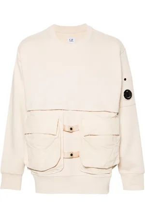 C.P. Company Lens-detail detachable-panels sweatshirt