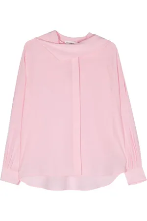 Victoria Beckham Silk hooded blouse