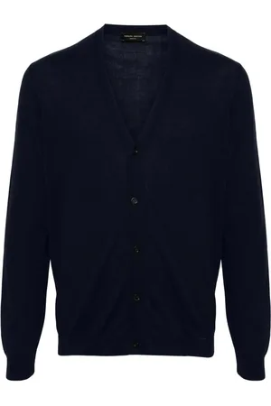 Roberto Collina Button-up fine-knit cardigan