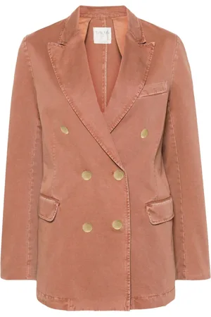 FORTE FORTE Peak-lapels double-breasted blazer