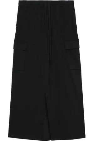 tout a coup Elasticated-waist midi skirt