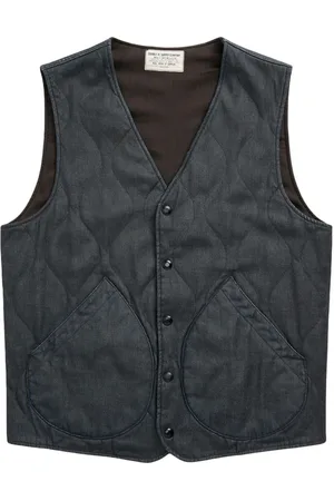 Ralph Lauren Hudson quilted denim gilet