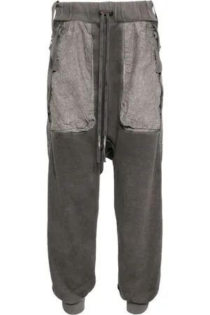 11 BY BORIS BIDJAN SABERI Deconstructed cotton track pants