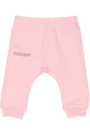 The Pangaia Text-print cotton track pants