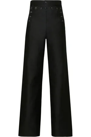 Maison Margiela Wide-leg satin trousers