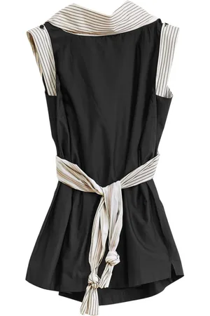 LEMAIRE Sleeveless knotted top