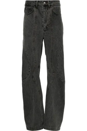 LUEDER David Engineered flared jeans