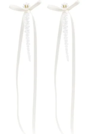 Simone Rocha Bead-emellished drop earrings