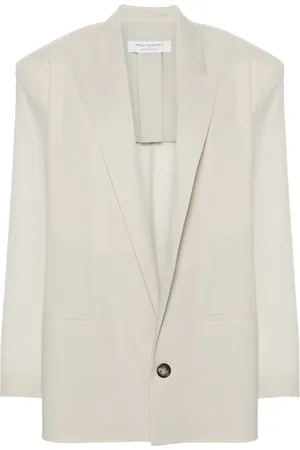 Serafini Sheer single-breasted blazer