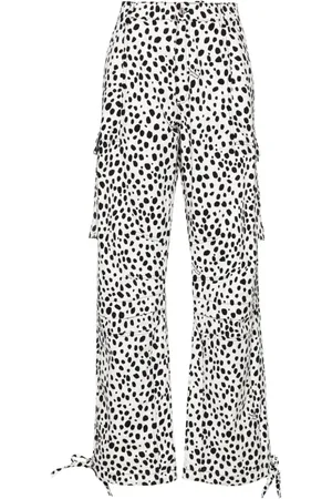 Moschino Spot-print cargo trousers