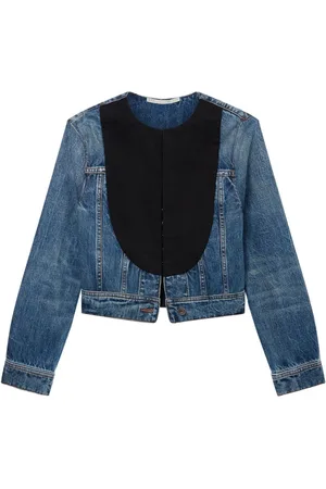 Stella McCartney Bib-panel denim jacket
