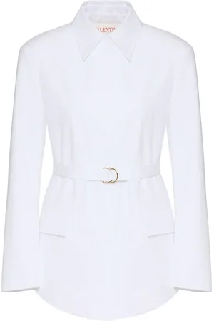 VALENTINO GARAVANI Long-sleeve cotton shirtdress