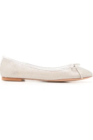 Sarah Chofakian Sarita mesh ballerina shoes