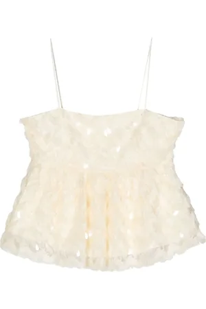 Munthe Luxembourg sequin-embellished top