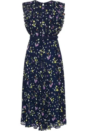 Self-Portrait Floral-print midi dress